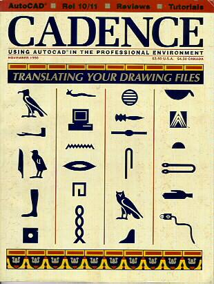 Cover of the Issue of CADENCE Magazine in which this article was published