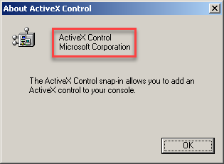 Microsoft Windows ActiveX control identified for a USA case