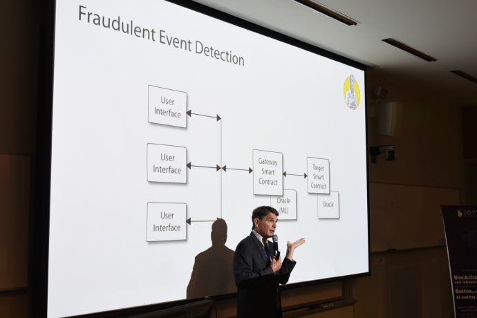 Mike Slinn talking about fradulent events