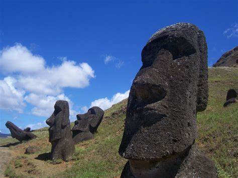 Monoliths on Easter Island