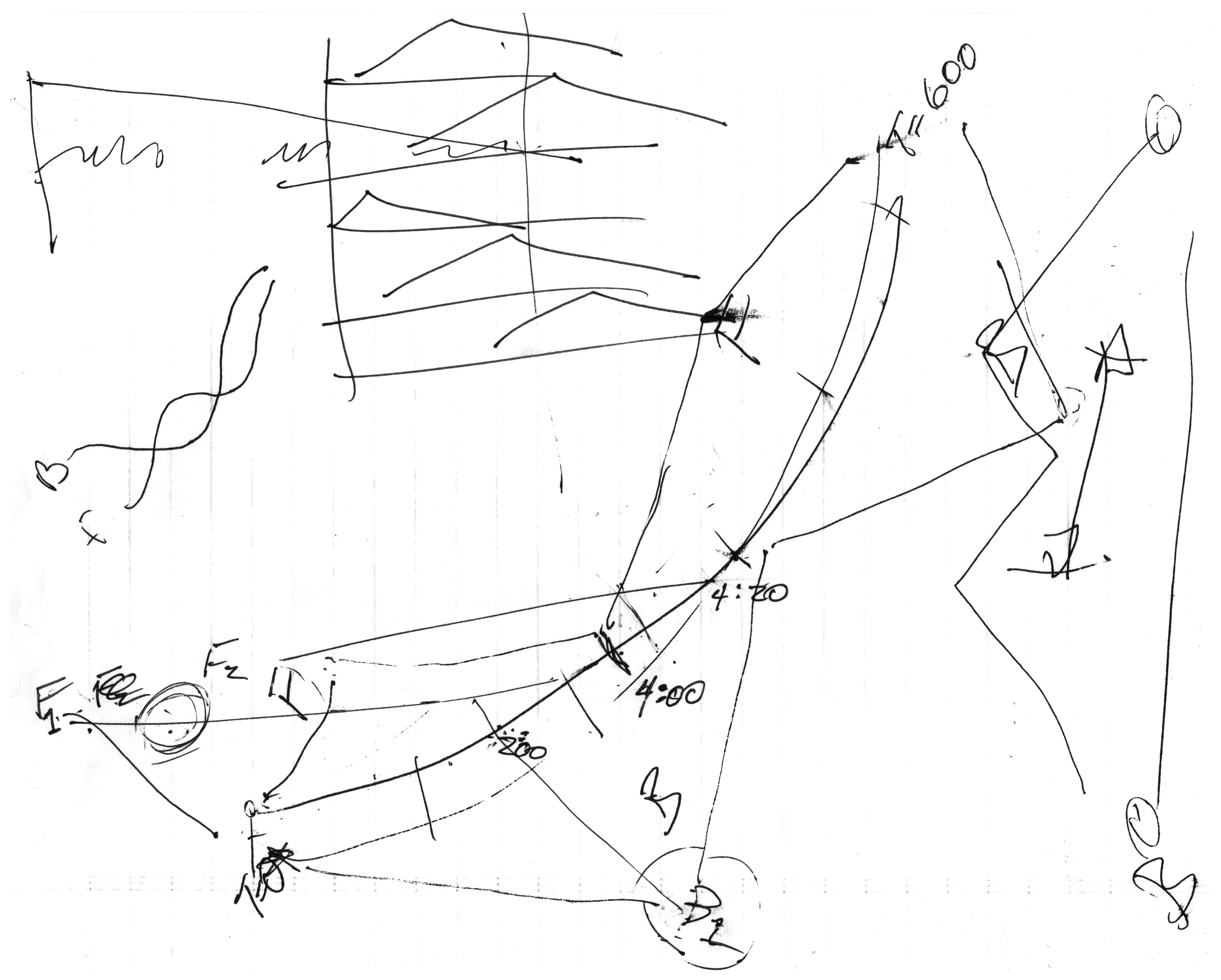 Garden Walk Technical Drawing